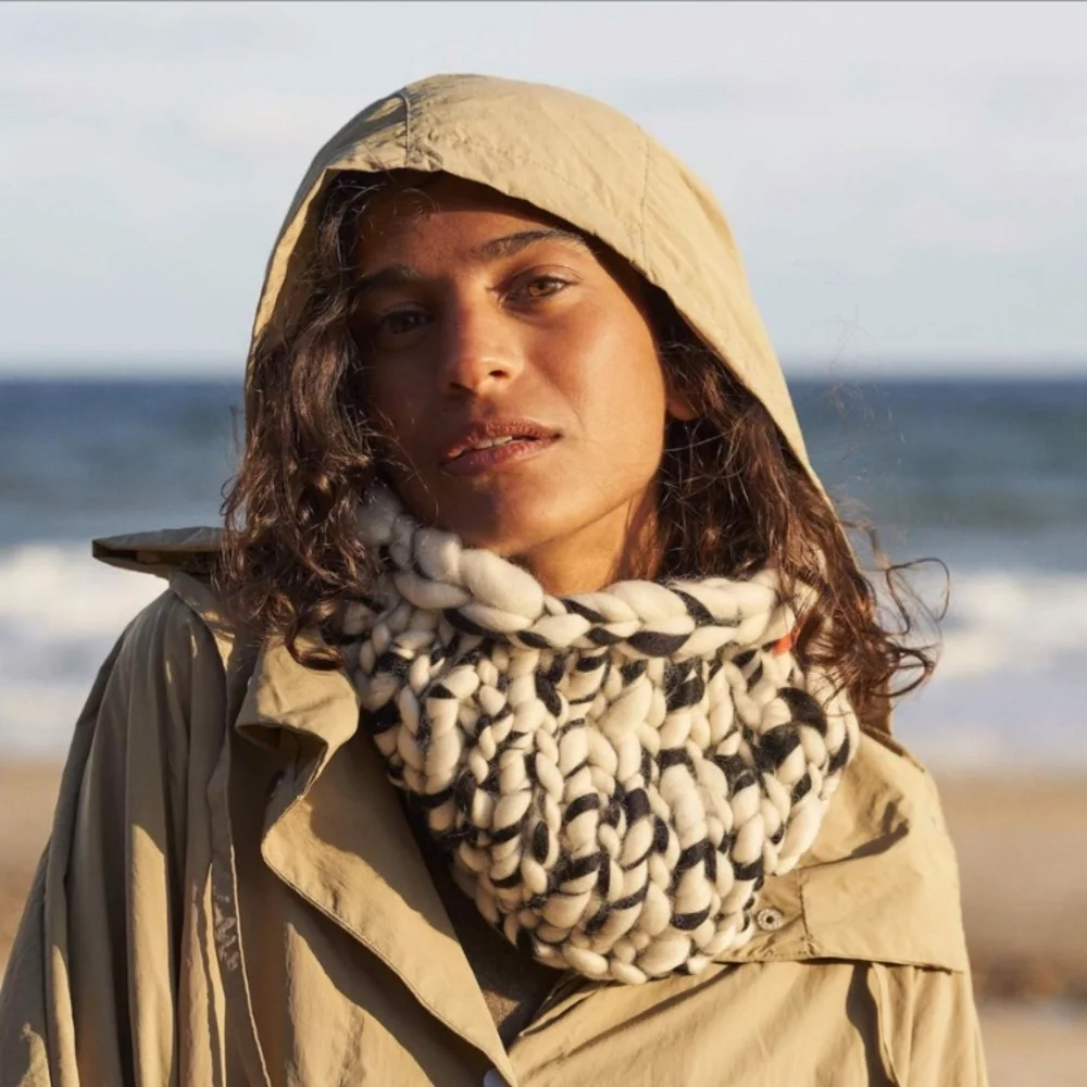 MISCHA LAMPERT WOMEN'S LARGE SNOOD SCARF